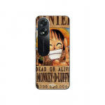 Coque Oppo A38 One Piece Wanted Poster Monkey D. Luffy Maniacase