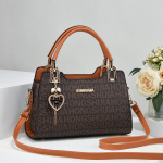 Luksusbr&auml;ndi Disaineriga Tr&uuml;kitud Naiste &Otilde;lakott Klassikaline Retro K&auml;ekott Kvaliteetne Crossbody Kott Suure Mahutavusega T&otilde;mblukuga Kott