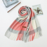 S&uuml;gis ja talv Uus sall Naiste paksendatud imitatsioon ka&scaron;miir mitmek&uuml;lgne &otilde;pilases&otilde;bralik sall pikk ruuduline sall 48*180cm arbuusipunane v&auml;rv