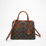 Retro tr&uuml;kitud k&auml;ekott Tekstuuriga t&ouml;&ouml;le k&auml;iv kott Naiste kott Suure mahutavusega &otilde;lakott Crossbody kott Kotid brown