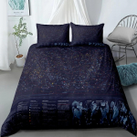 Gootilised nahkhiired Must tekikott Komplekt Kuningas Kuninganna Kahekohaline T&auml;iskohaline Kahene &Uuml;hekohaline Suurus Tekikott Padjap&uuml;&uuml;r Voodipesu Komplekt 70x133cm 2pcs