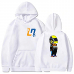 Uus populaarne F1 mini Lando norris 4 kapuutsiga pusa S valge