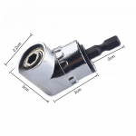 105 nurga pikendusega kuuskantpuuriga kruvikeeraja pesa hoidiku adapter 1 pc