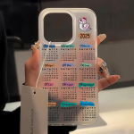 Mobiiltelefoni&uuml;mbrised iPhone 11 13 15 Pro Max 12 14 Pro Max &uuml;mbrisele iPhone 16 15 Plus 13 Pro 12 j&auml;&auml;tunud tekstuuriga maalitud koomiksililled iPhone 11 valge
