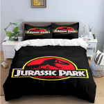 Moodne 3D-dinosaurus J-Jurassic Parki Prindiga Voodipesukomplektid Vooditarvete Komplekt Tekikott Vooditekkide Komplekt Voodipesukomplekt Luksuslik Kingitus EU Twin 135x200cm