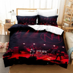 3D prindiga Niall Horani voodipesukomplekt, tekikott, tekk, voodikomplekt, tekikott, padjap&uuml;&uuml;r, king size, queen size, &uuml;heinimesevoodi, poistele, t&uuml;drukutele, t&auml;iskasvanutele AU Single 140x210cm