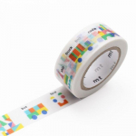 MT Kids Building Block Washi Ruban adh&eacute;sif de masquage