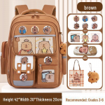 Capybara koolikott: Armas, mahukas seljakott algkooli poistele ja t&uuml;drukutele small