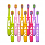 Pehmete harjastega hambahari, sobib 3&ndash;12-aastastele lastele, neutraalne suuhooldusvahend lastele ja v&auml;ikelastele, manuaalne hambahari lastele, saadaval dopamiiniv&auml;rvides 3-12 Years Old