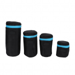 4 tk DSLR-kaamera objektiivikott Neopreenist veekindel objektiivikoti t&otilde;mblukuga metallpandlaga