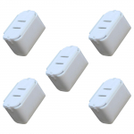 5 tk L1154F patarei hoiukarbi nupu &uuml;mbrise hoidik Organisaatorid n&ouml;&ouml;pm&uuml;ndipatarei &uuml;mbrise tarvikud AG13 LR44 jaoks