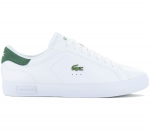 LACOSTE Powercourt 224 - Herren Sneakers Schuhe Leder Wei&szlig; 748SMA00011R ORIGINAL EU 40 UK 6.5 valge