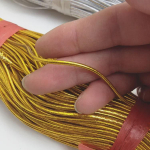 Kuldne ja H&otilde;bedane Elastne Traat (1mm-2mm) N&ouml;&ouml;r siltide jaoks Gold wire 0.2cm 1kg 185m