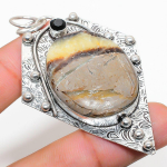 Septerian Stone, Spinel 925 Sterling Silver Jewelry Pendant 2.88 y1z29