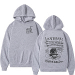 R&auml;ppar JUICE WRLD Moodne Huppar Naistele Unisex Vabaaja Retro Pullover XXXL hall