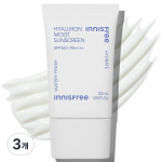 Innisfree Hyaluronic Moisture Sun Cream SPF50+ PA++++, 50ml, 3 units