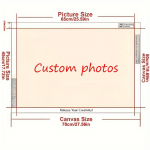 Isetegemise teemantmaalimine foto j&auml;rgi kohandatud t&auml;is &uuml;mmarguste teemantidega teemanttikand ristpistes pildist vikerkaarega ainulaadsed kingitused 50x70cm