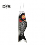 Jaapani karpkala tuulesokk &otilde;ues rippuv kalalipp tuulelohe Koinobori tuulesokk sushibaari jaoks restorani aiakujundusega S must