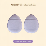 Kaheotstarbeline vahukommi &otilde;hkpadi niiskeks ja kuivaks kasutamiseks - pehme, puudrivaba musta ananassi mustriga