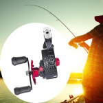 Casting Reel for Ice Fishing Left/Right Handed Use in Outdoor Reservoirs Left Hand