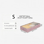 Suur voodi alumine hoiukast Kokkupandav riiete tekk hoiukott Kodutolm ja niiskus Magamistoa m&auml;nguasjade korraldamise kott