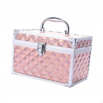 Meigikohver Ilukosmeetikakarp Mitmeotstarbeline Lukustatav Kohver K&uuml;&uuml;nemaali S&auml;ilitamiseks Pink B