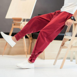 Meeste Jaapani stiilis p&uuml;ksid Samurai kost&uuml;&uuml;m Vintage meeste p&uuml;ksid Vintage Harem p&uuml;ksid Suures suuruses kimono Yukata t&auml;navar&otilde;ivad L