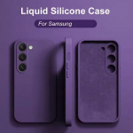 S25 S24Plus &Uuml;mbris Vedel Silikoonist Telefoni&uuml;mbris Samsung Galaxy S23 S 23 S22 Ultra S24 FE S25 + Plus Pehme Kate Samsung S23