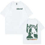 R&auml;ppar Frank Retro Graafiline T-s&auml;rk Meeste Hip Hop Ookeani Album Riietus T-s&auml;rgid Y2k Unisex Blond Mood &Uuml;lisuur Puuvillane T-s&auml;rk XXXXL