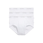 Calvin Klein &Uuml;hev&auml;rvilise logoga v&ouml;&ouml;koht Kolmnurkne aluspesu 3-pakk Meeste aluspesu Valge NB3999-100 M