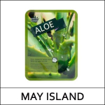 [MAY ISLAND] (s) Real Essence Mask Pack (25ml*10ea) 1 Pack / # Aloe