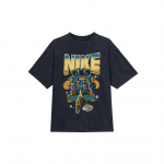 Nike Sportswear Vintage Suur &Uuml;mmarguse Kaelusega L&uuml;hikeste Varrukatega T-s&auml;rk Naiste Topid Must HF9692-010 M