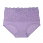 Naiste p&uuml;ksikud K&otilde;rge elastsusega Hingavad Pehmed P&uuml;ksikud K&otilde;rge v&ouml;&ouml;kohaga &Uuml;hev&auml;rvilised Tikandiga Pitsiga &Uuml;hendatud Pluss Suuruses Aluspesu M