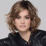 S&uuml;nteetiline Naiste Lokkis Tukkidega L&uuml;hike Bob Parukas Segatud Blondid Juuksed Igap&auml;evane Cosplay Halloweeni Pidu Elegantne Ema Parukas