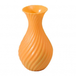 Imitatsioonkeraamika vaas roheliste taimede kuivatatud lillede v&auml;ljapanekuvaas elutuba magamistuba kontor kodu dekoratsioon oranž