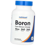 Booritsitraat, Boor 10, Nutricost 240kaps (36647068) 240caps