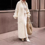 Kevadised ja s&uuml;gisesed naiste kampsunid, &otilde;&otilde;nsad naiste kampsunid, vabaaja massiivne silmkoeline kardigan lahtised riided naiste &uuml;lisuured kampsunid XL valge