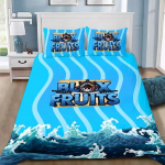 3D m&auml;nguvoodipesu komplekt B-Blox F-Puuviljad Multikas Tekikoti komplekt Pehme nahas&otilde;bralik &Uuml;he-/kahekohaline/King-suurus Lastele Kodutekstiilid 2pcsEuSingle 135x200
