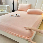 &Uuml;lipehme fliisist voodilina - Queen suurus - Eriti pehme polaarfliis, ei topildu - S&uuml;gav tasku - Kogu hooaja hubane soojus Bed sheet (220x200x25cm)