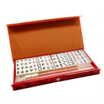 1 komplekt Mini Mahjong Kerge Kaasaskantav Mini Mahjongi M&auml;ngukomplekt Klassikaline Hiina Mahjong Reisimiseks, Kodupidudeks Sets