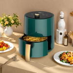 Nutikas suure mahutavusega mittekleepuv &otilde;livaba elektriline &otilde;hufrit&uuml;&uuml;r &ndash; V&auml;hem suitsu, ei vaja &uuml;mberp&ouml;&ouml;ramist