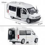 Mercedes Benz Sprinter suur mahtuniversaal Simulatsioon Valuvalatud ja M&auml;ngus&otilde;idukid Heli ja Valgus Tagasit&otilde;mmatav Auto 1:32 sulamist mudeli s&uuml;nnip&auml;evakingitused