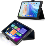 Blackview Mega 1 &uuml;mbris: 11,5 tahvelarvuti PU-nahast k&auml;epidemega kate. Blackview Mega 1 11.5 inch must
