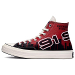 Chinatown Market x Converse Chuck 70 High Bulls Meistriv&otilde;istluste Jakk Unisex Tossud Punane Granaat Must 171243C 37