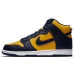 Nike Meeste Dunk High SP Michigan 2020 Unisex Tossud Sinine Varsity-Maize Midnight-Navy CZ8149-700 43