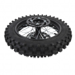 12-tolline tagaratta velje ja rehvi komplekt asendus Apollo krossirattale 80 100 12 3.00 12 tagaratta velg rehv piduriketas