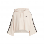 Adidas Originals Kolmeleheline Logo Tikitud Prindiga Kapuutsikleit Pingutusn&ouml;&ouml;riga Naiste Kapuutsikleit Valge IC5461 L