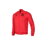 Adidas Manchester United Pikkade varrukatega lukuga jakk Meeste &Uuml;ler&otilde;ivad Punane DX9077 S