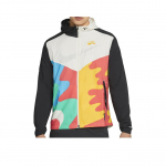 Nike Windrunner A.I.R. Kootud kapuutsiga jooksejakk Meeste jakid Valge CJ5809-133 XXL