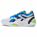 Puma TRC Blaze Court Valge Must Ultra Sinine Meeste Tennised Platinum-Hall 376582-31 43